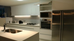 complete kitchen         